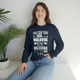 thumbnail image 5 of Can't take Moldovan Pride out of Girl Unisex Sweatshirt S-2XL Moldova Proud, 5 of 7