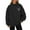 Pink, variant on LWavelet Mock Neck Sweatshirt For Women | Oversized Turtleneck Sweater, double heart GraphicLong Sleeve Pullover Tops, Fall winter Fashion Clothes Black 2XL