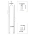 thumbnail image 2 of Stair Balusters, U-Shaped Stair Handrail, U-Shaped Stair Balusters with Bracket, 2 of 19