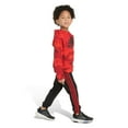thumbnail image 4 of Boys 4-7 adidas Fleece Hooded Pullover & Joggers Set Color: Green Size: 5, 4 of 4
