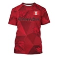 thumbnail image 2 of 2026 Soccer Cup Retro Jersey for Men, Round Neck Short Sleeve Pullover with National Flag & Player Graphic Print for Fan Gathering & Streetwear Wine XXXL, 2 of 7