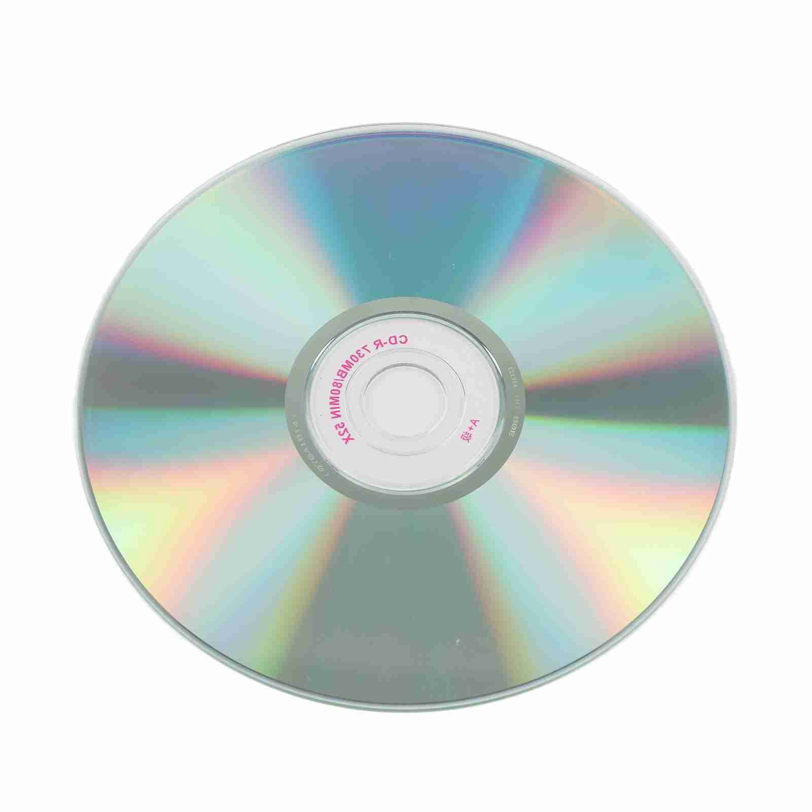 52X CD,R Blank Discs 700MB Capacity, Fast Recording For Audio, Video  Files