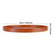 thumbnail image 4 of OTVIAP Round Natural Wood Serving Tray Wooden Plate Tea Food Server Dishes Water Drink Platter,Serving Tray, Wood Serving Tea Tray, 4 of 8