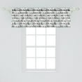 thumbnail image 2 of Ambesonne Abstract Window Valance, Random Curly Stripes, 54" X 18", Dark Taupe Pale Blue, 2 of 3