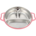 thumbnail image 1 of KAKOWELY Assiette pour Enfants Assiette de Service pour Aliments Compartimentée Assiette de Rangement pour Aliments Assiette Compartimentée pour Aliments,10.04"X8.03"X1.57 Pouces, 1 of 4