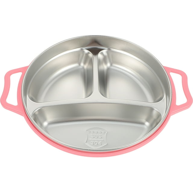 Miangastore Kid Food Plate Divided Food Serving Plate Food Storage Plate Divided Food Plate