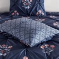 thumbnail image 2 of Gracie Mills Josephine Jacquard Comforter Set Full Queen Navy Floral GRACE-15873, 2 of 5