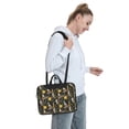 thumbnail image 6 of Lsque Owls And Plants Pattern Laptop Bag – Portable & Slim Single-Shoulder Computer Case with Adjustable Strap, Protective, Lightweight for 13”/14”/15.6” Laptops, 6 of 8
