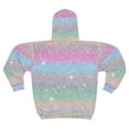 thumbnail image 2 of Soluvd Sparkle Unisex, Women's, Men's Premium Zip Hoodie, 2 of 5