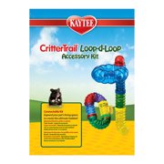Kaytee Critter-Trail Fun-nel Loop-D-Loop Accessory Kit Small Animal Habitat Tubes
