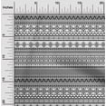 thumbnail image 1 of oneOone Cotton Silk Black Fabric Aztec Tribal Craft Projects Decor Fabric Printed By The Yard 42 Inch Wide, 1 of 4