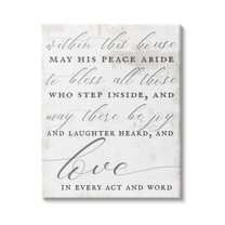 Stupell Industries Love in Every Act and Word Family Greeting, 16 x 20, Design by Daphne Polselli