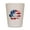 White, variant on CafePress - Patriotic Sunflower - White Shot Glass, Unique and Funny Shot Glass