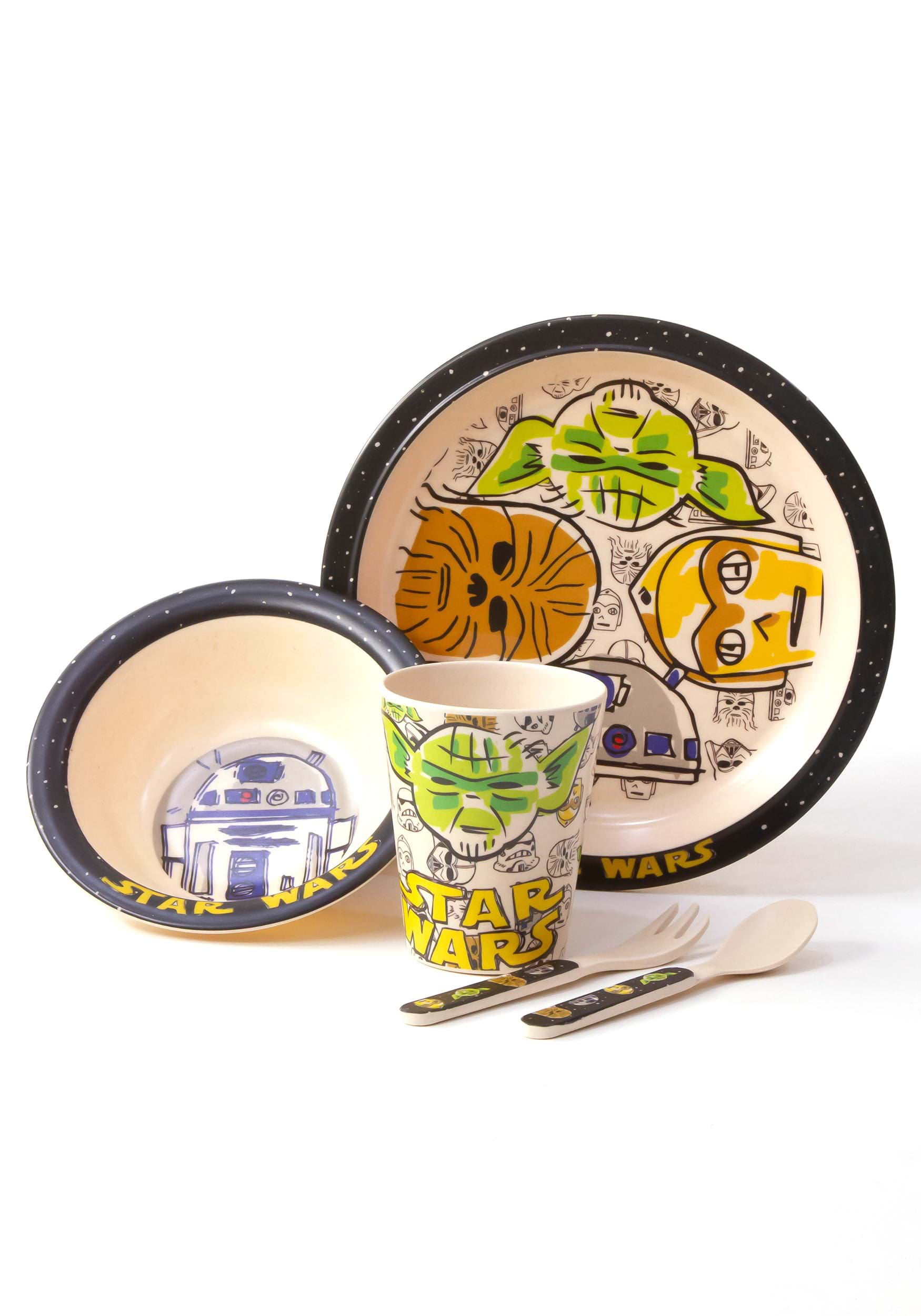 Kids Star Wars Plate and Bowl Set 