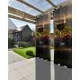 thumbnail image 3 of nqOlkjepod Outdoor Curtains for Patio Waterproof, Country Outdoor Privacy Panels Grommet, Grapes Casks Wine Farmhouse Blackout Outside Curtains for Porch/Cabana/Pergola/Gazebo 54"x108", 1 Panel, 3 of 8
