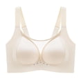thumbnail image 2 of Ovbmpzd Everyday Underwear Bras for Women No Underwire Lifting Push Up Pink Mesh Underwear Bras Comfortable Sexy Bras Plus Size,M, 2 of 6
