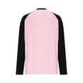thumbnail image 5 of Casual Tops for Women Long Sleeved Round Neck Solid Color Fashionable Pocket Shirt Long Sleeve Shirts Spring Clothes Casual Tshirts Basic Tee, 5 of 6