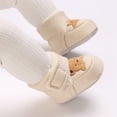 thumbnail image 2 of Baozhu Baby Soft Booties Warm Cozy Baby Slippers Newborn Booties Non-Slip and Adjustable Infant Crib Shoes for Boys Girls, 2 of 7