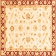 thumbnail image 1 of Ahgly Company Indoor Square Oriental Orange Traditional Area Rugs, 8' Square, 1 of 4