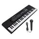 thumbnail image 1 of Teclado de piano eléctrico de juguete con 61 teclas y micrófono, digital y electrónico. Negro, 1 of 9