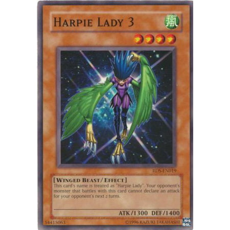 YuGiOh Rise of Destiny Harpie Lady 3 RDS-EN019