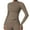 Khaki, variant on Kureaily Women 2 Piece Seamless Ribbed Workout Sets With Zip Up Jacket High Waisted Gym Yoga Leggings Casual Blouses