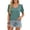 Green, variant on Kixjoy Puff Sleeve V Neck Shirts for Women Trendy Lightweight Fashion Shirts Basic Soft Tunic T Shirts Casual Fall Shirt for Women, Blue S