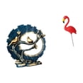 thumbnail image 6 of Figurine Craft Statue Flamingo Knick Knack HDPE Resin Suitable for Lawn Bedroom Bookshelf Decor Lovers, 6 of 8