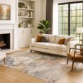 thumbnail image 6 of Addison Rugs Mayfield Premium Machine Washable Traditional Global Pewter Rectangle Rug, 3' x 5', 6 of 6