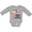 AC-Heather Grey, variant on 1st Christmas Baby Girl Sloth Boys or Girls Long Sleeve Baby Bodysuit