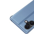 thumbnail image 5 of ELEHOLD Mirror Vertical Protective Case for iPhone 16 Plus Full Body Protection Curved Streamer Plating Fashion Kickstand Shockproof Scratch-Resistant Case for iPhone 16 Plus,A, 5 of 8