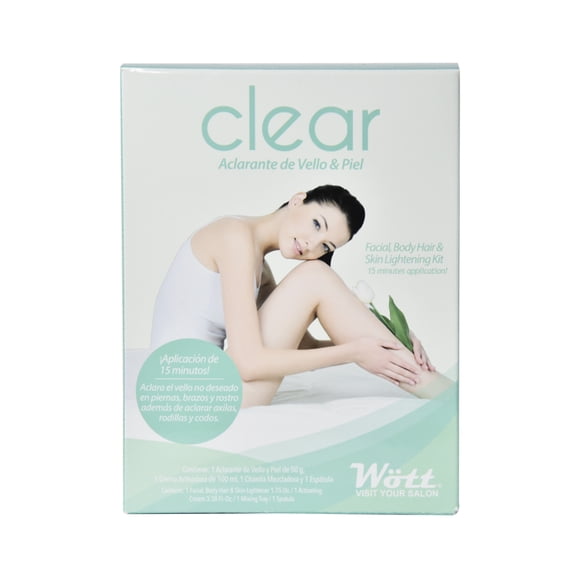 Aclarante de Vello y Piel Clear Wött crema activadora 20 volumenes