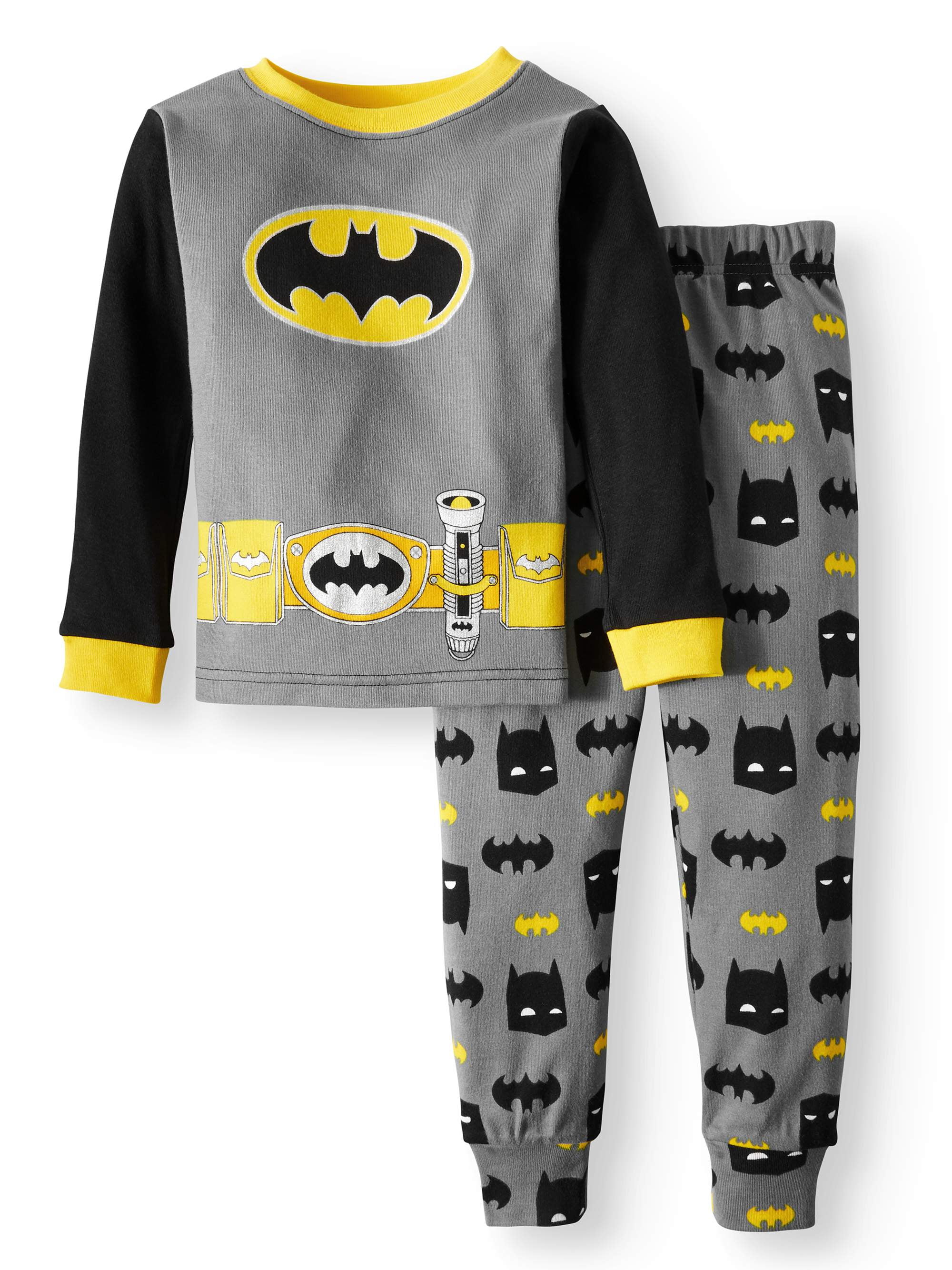 Batman Cotton Tight Fit Pajamas, 2piece Set (Toddler Boys)