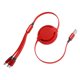 thumbnail image 5 of Cable de carga USB múltiple, Cable de carga USB 3 en 1 Cable de carga retráctil Cable USB retráctil Innovación moderna, 5 of 8