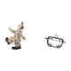 thumbnail image 5 of Figura de , dulcero, tarro de cristal, estatua de resina, adorno de calabaza, estatuilla decorativa. Ideal para regalar, decorar el hogar o cele, 5 of 8