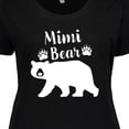 thumbnail image 4 of Inktastic Mimi Bear in White Women's Plus Size T-Shirt, 4 of 5