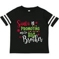 thumbnail image 3 of Inktastic Santa is Promoting Me to Big Brother Boys Toddler T-Shirt, 3 of 5