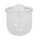 thumbnail image 1 of Vaso de vidrio para alimento de peces, vaso pequeño de vidrio para plantas con gusanos rojos Vaso para alimentación de gusanos rojos Probado y confiable, 1 of 11