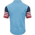 thumbnail image 4 of RMGVDSD 4th of July Polo Shirts for Men 250 Years America Anniversary Patriotic Shirt Short Sleeve Casual Collared Shirt For Independence Day Celebration Comfort Golf Shirts, 4 of 4
