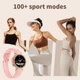 thumbnail image 4 of AZXY Smart Watch,Smart Watches for Android Phones,Fitness Smart Watches,Bluetooth Health Fitness Tracker Sports Touchscreen Smartwatch for Women Men,Mother'S Day Gifts,Pink, 4 of 7