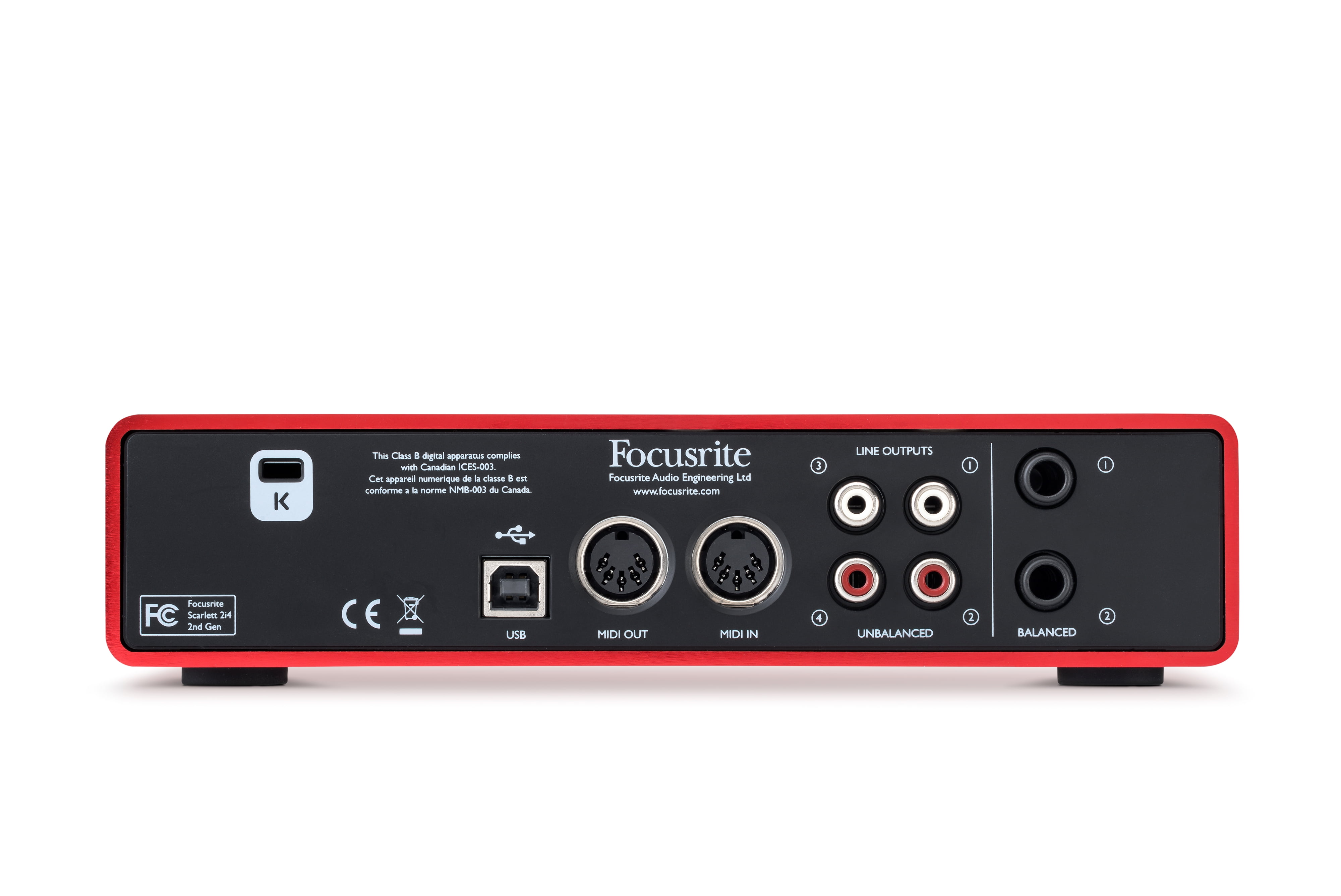 Focusrite Scarlett 2i4 2nd Gen