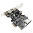 thumbnail image 1 of IEEE External1394B X 2 + Internal 1394B X 1 Controller Card Adapter, 1 of 5