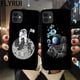 thumbnail image 2 of Coque arrière en silicone souple TPU pour iPhone, compatible modèles 6, 7, 8, 11 Pro Max, X, Poly, XS Max, 12 Mini, lune, étoile, astronome, drôle qiuyongming unisex, 2 of 2