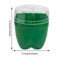 thumbnail image 3 of Fruit And Vegetable Crisper With Transparent Lid Garlic Green Pepper Storage Box, 3 of 6