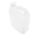 thumbnail image 3 of ColoMX Jarra de plástico con tanque de agua con tapa vacía con asa portátil para almacenar jugos Botella de bebidas duradera para el hogar Contenedor de líquidos reutilizable 2L, 3 of 7