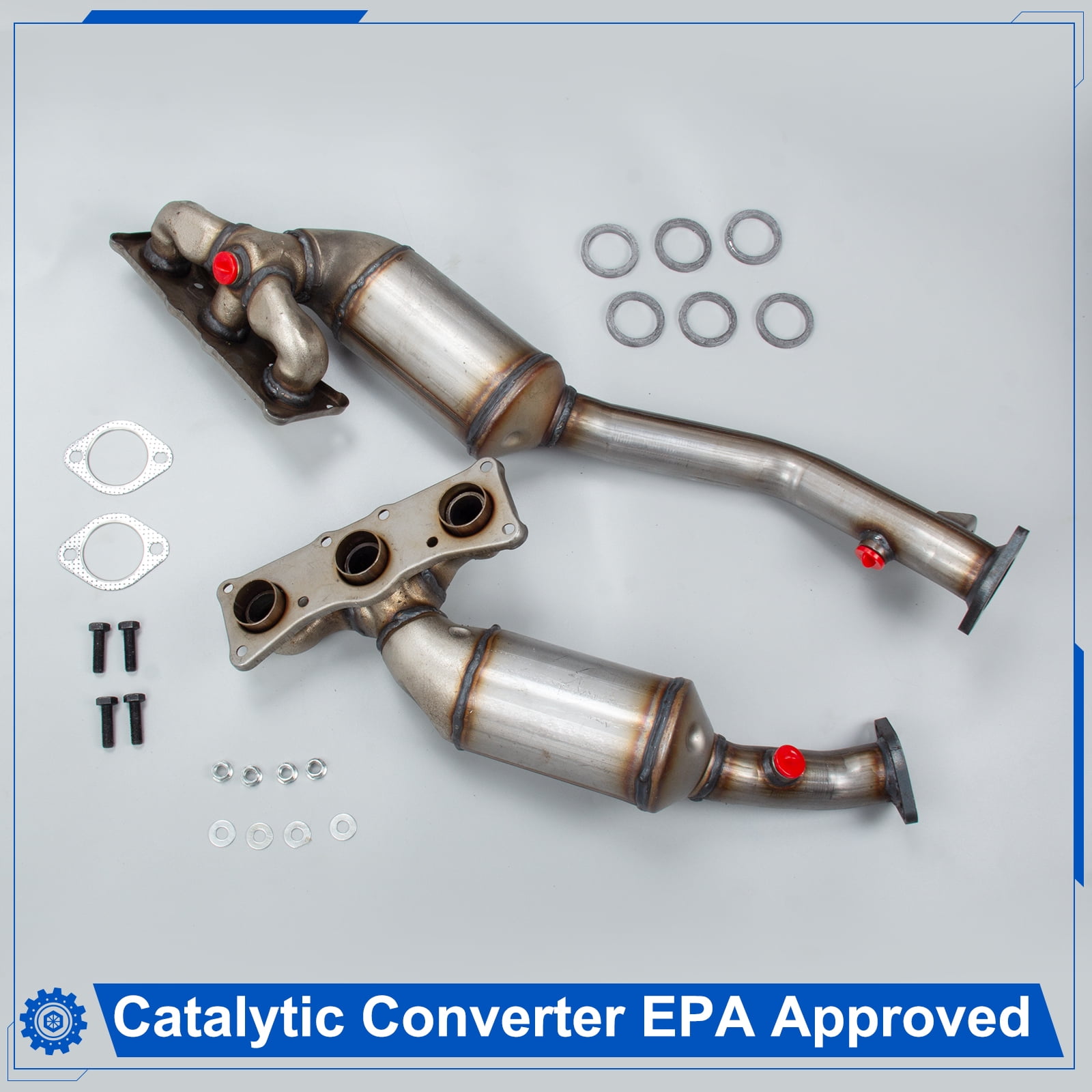 Exhaust Manifolds with Integrated Catalysts Fits 2001-2010 BMW X5 3.0L Federal Not Carb Bank 1 & 2