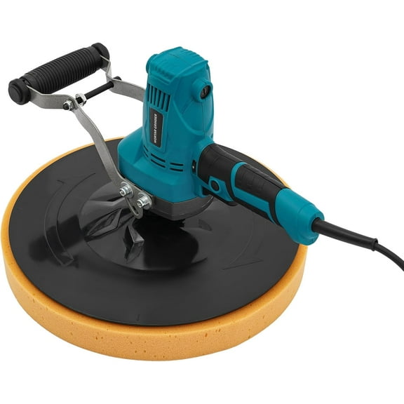 850W Electric Concrete Grinder, Adjustable 6-Gear Wall Sander, 1-4 Speed Concrete Cement Mortar Trowel Wall Smoothing Polishing Machine, for Walls, Ceilings, Floors, Home, Construction