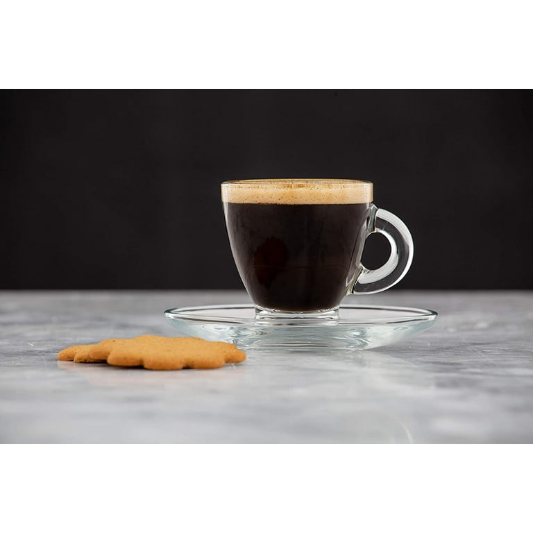 Ravenhead Entertain Collection 2oz Espresso Cup & Saucer (Set of 4)