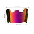 thumbnail image 3 of Clear Football Helmets Visors Scratch Resistant Eye Shield For Youth and Adults Youth Football Helmets Visors, 3 of 8