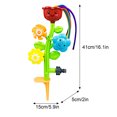 thumbnail image 3 of Luxcidy Water Sprinkler for ,Spinning Flower Sprinkler Splash with Roating Nozzles,Water Wiggles Swimming Pool Garden Lawn Outdoor Play, 3 of 5